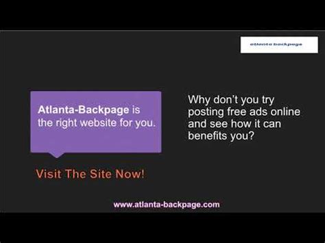 atlanta backpages|atlanta back page alternatives.